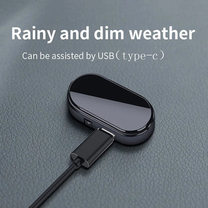 Solar Powered Car Warning Flashing Light | Interior LED Decorative Light
