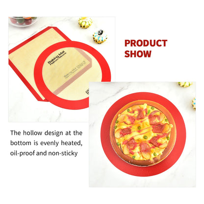 Silicone Baking Mat | Non Stick Heat Resistant Board for Kneading and Rolling