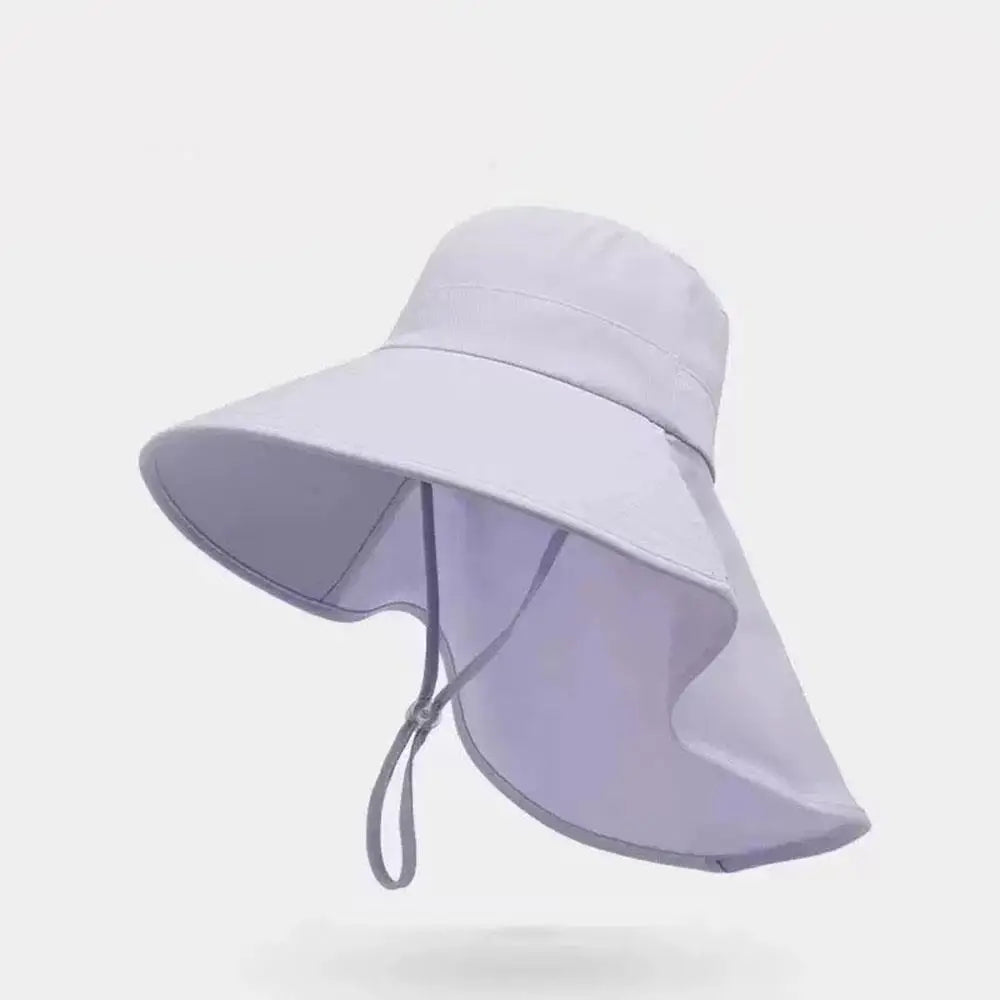 Wide Brim Sun Hat with Neck Flap | UV Protection Fisherman Hat for Outdoor Travel
