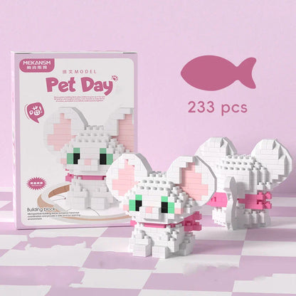 18 in 1 Pet Animal Building Blocks Set | Kids Educational Toy