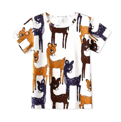 Fashion Cartoon Kids Sweatshirt – Unisex Cotton Top