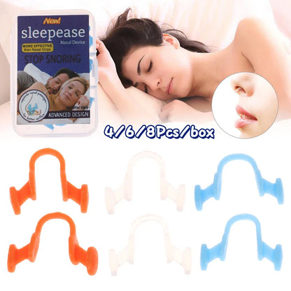 Anti Snore Nasal Dilator | Silicone Nose Clip for Better Sleep