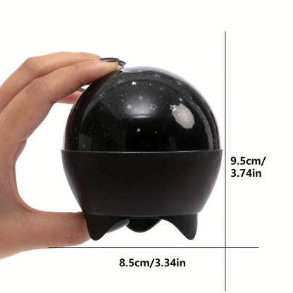 LED Night Light Star Projector | Starry Sky Galaxy Moon Lamp with Auto Color Changing and USB Power