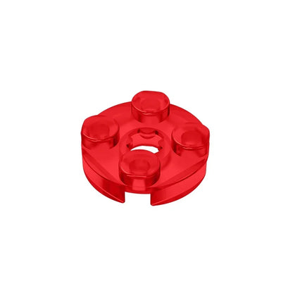 Gobricks GDS-609 PLATE 2X2 ROUND | Compatible Building Blocks for DIY Educational Models