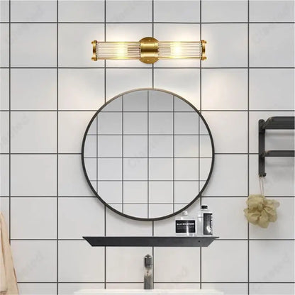Lampe murale LED moderne créative et simple en cristal européen pour salon, bureau, chambre à coucher, chevet, éclairage décoratif