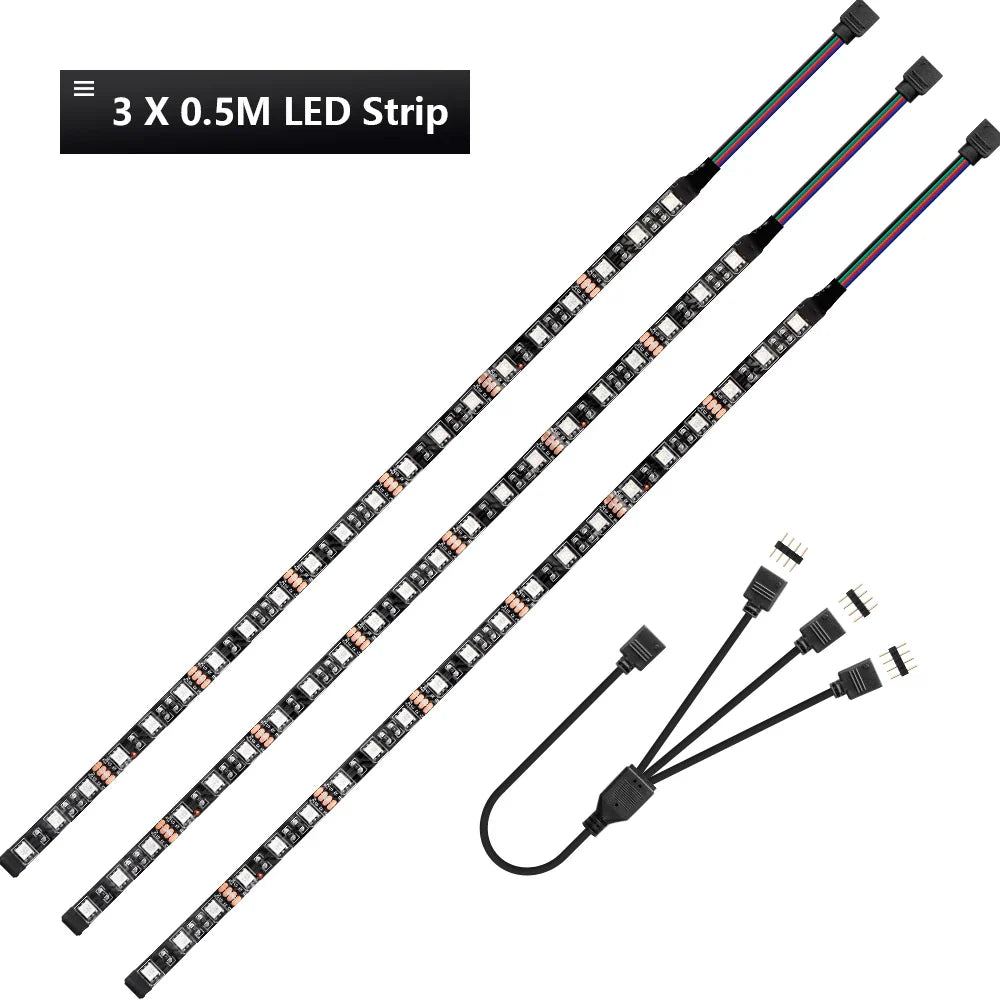 12V RGB LED Strip for PC Case | Motherboard Sync Lighting