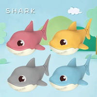 Summer Hot New Cartoon Shark Baby Water Play Toy | Wind-Up Chain Bath Toy for Kids