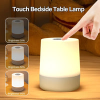 LED Touch Charging Night Light | USB Desk Lamp with Adjustable Brightness