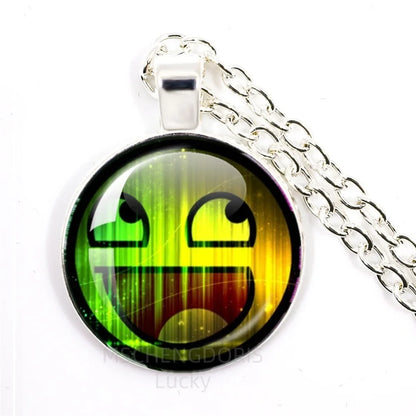 Funny Meme Cartoon Pendant Necklace | Unisex Fashion Jewelry Gift