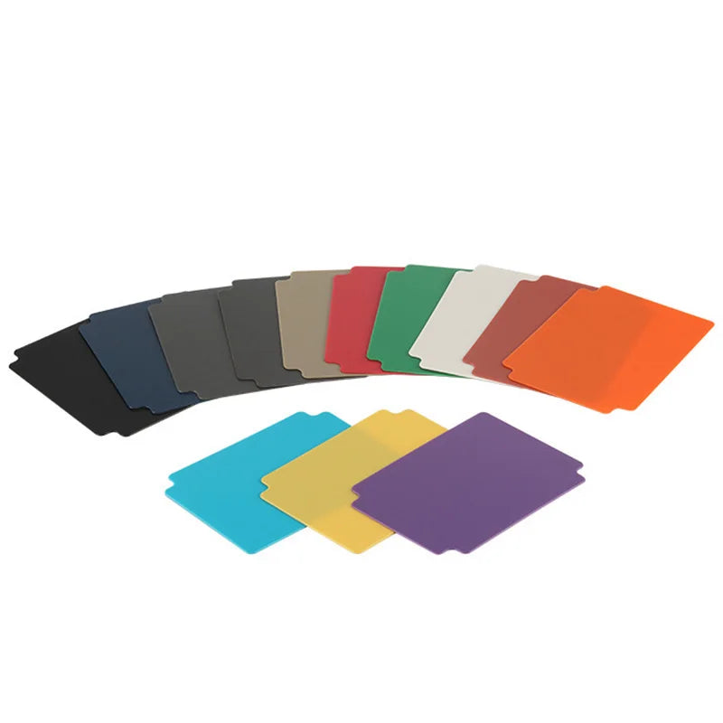 Lot de 10 séparateurs de cartes PP multicolores pour jeux de société