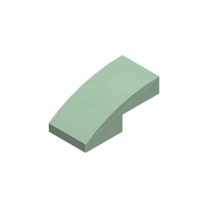 50pcs 11477 Slope Curved 2 x 1 Bricks Bulk | Modular Building Blocks for MOC