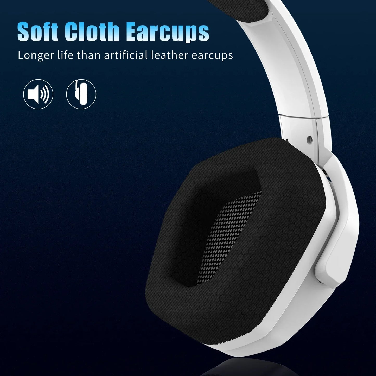 Casque de jeu sans fil NUBWO G06 Bluetooth 5.3 PS5 PC avec suppression du bruit