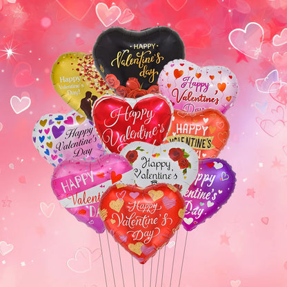 Love Heart Bear Balloon with Stand | Valentine's Day Decor