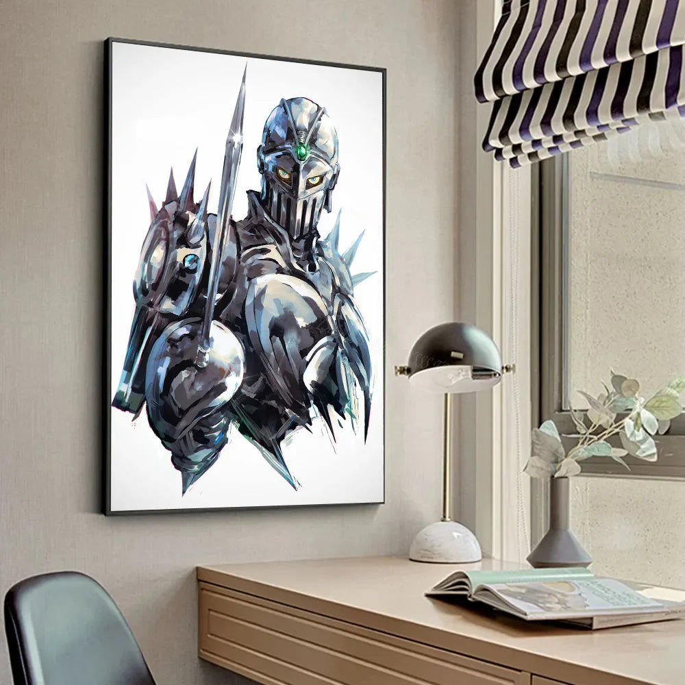 J-JoJo Stand Poster Affiches HD Décoration Maison Chambre Bar Café Art Peinture Murale Image