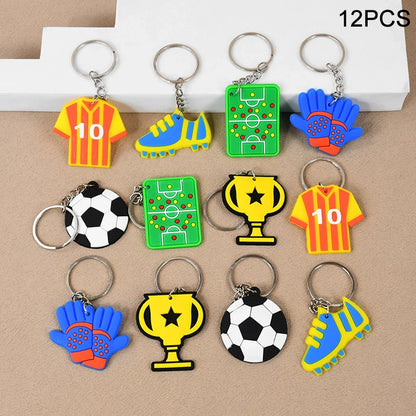 Soccer Party Bracelets Keychain | Pin Ball Maze Game Toys for Football Theme Kids Birthday Party Favors