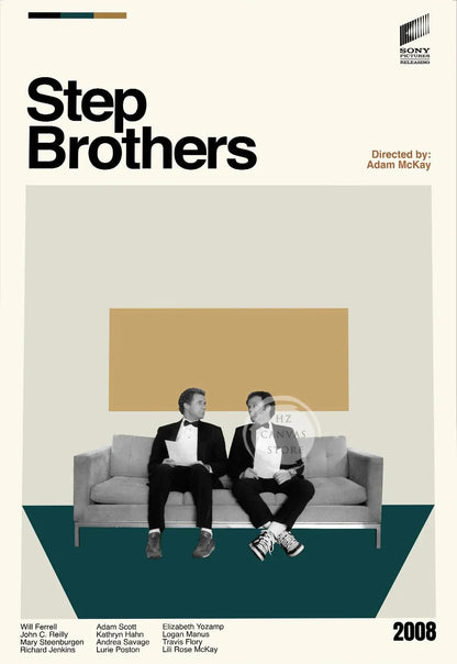 TV Series Movie Posters Set Breaking Bad Cars Fight Club Midcentury Modern Minimalist Retro Vintage Canvas Print Living Room Art