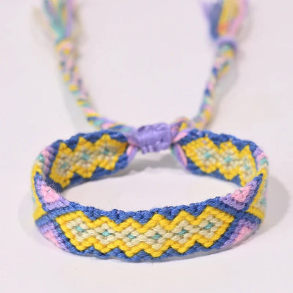 Rope Weave Bohemia Friendship Bracelet | Handmade Summer Beach Jewelry for Women