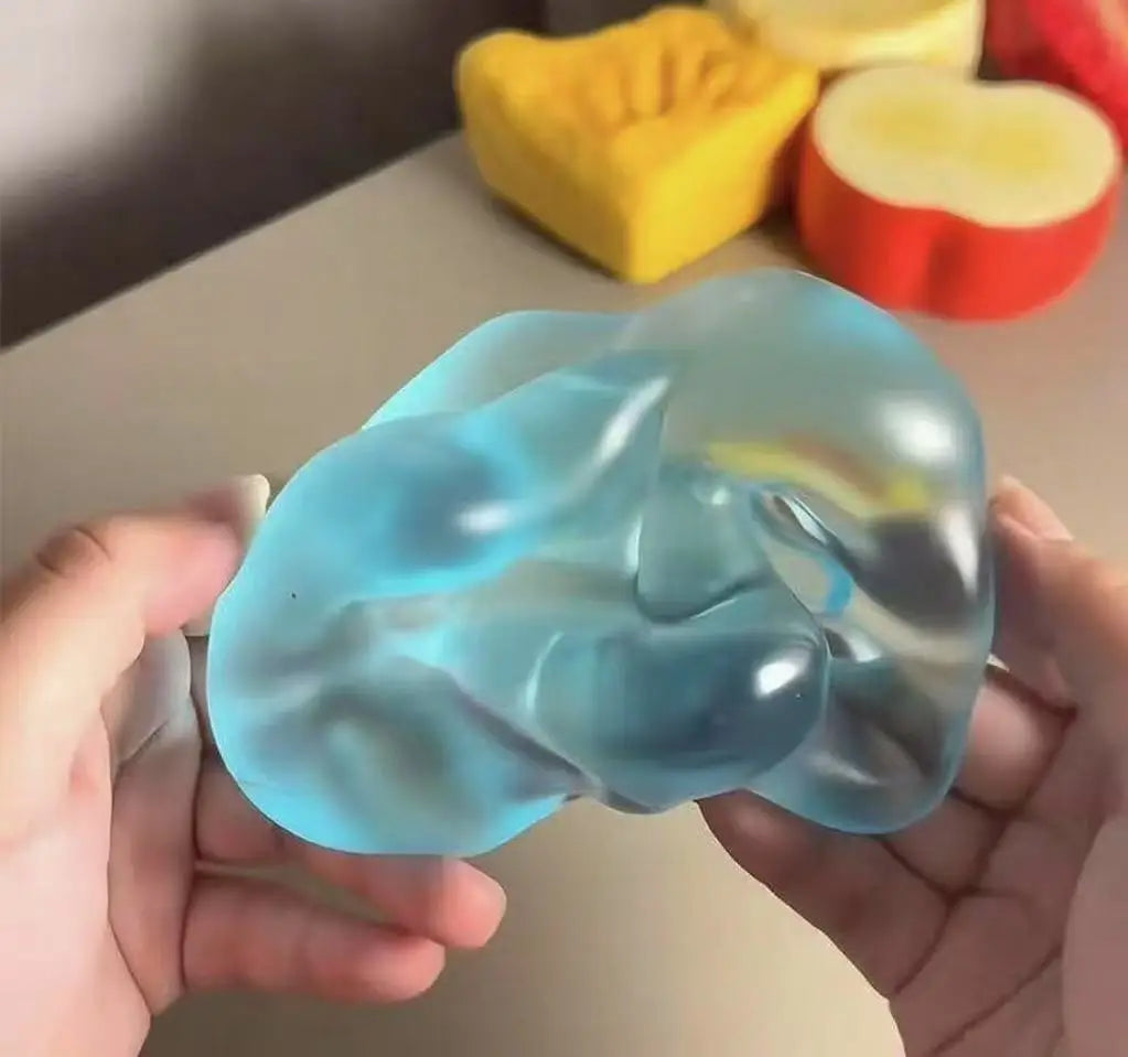 Blue Maltose Squishy Toy | Cute Mochi Anti Stress Fidget Toy