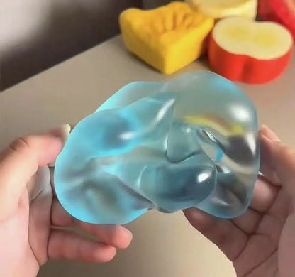 Blue Maltose Squishy Toy | Cute Mochi Anti Stress Fidget Toy