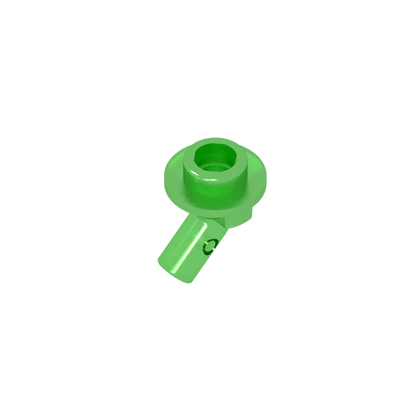 Gobricks GDS-2192 Bar, Angled with Stud on End | Compatible with Lego 65578 Technical Building Block