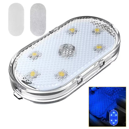 USB Charging LED Touch Light | Mini Wireless Car Interior Reading Lamp