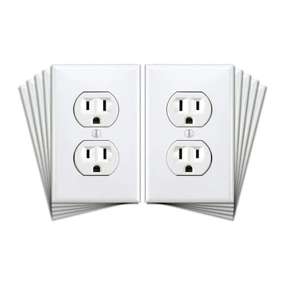 Fake Power Outlet Stickers (3 Pack) | Prank Wall Decals for Office and Home
