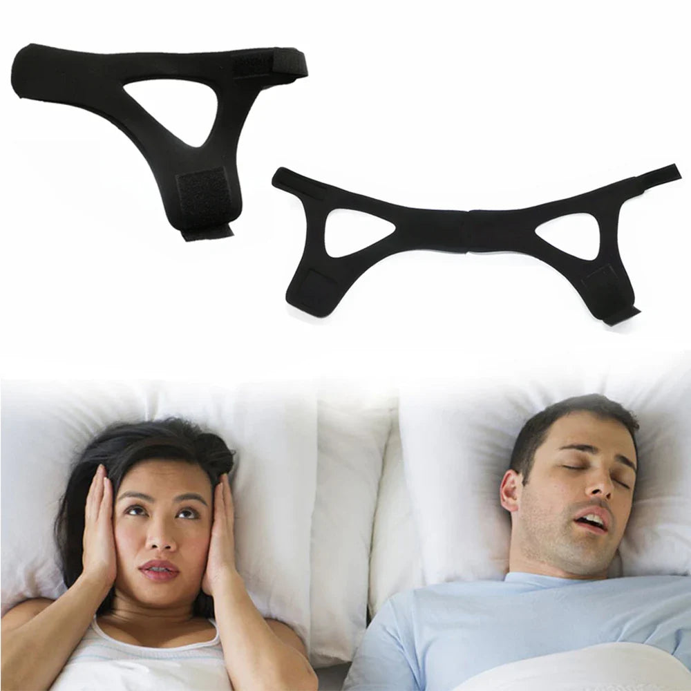 Anti-Snoring Chin Strap | Skin-Friendly Snore Stopper for Better Sleep