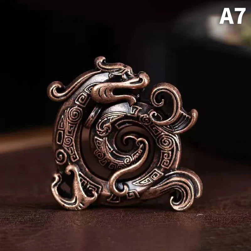Dragon Turtle Incense Holder | Brass Alloy Incense Burner with Snail Sculpture