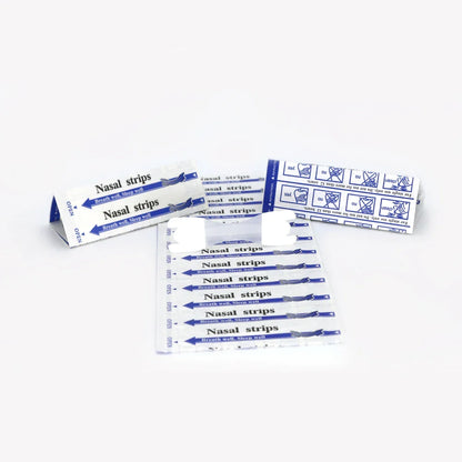 Transparent Nasal Strips 50 Pack | Anti-Snoring Nose Strips for Better Breathing