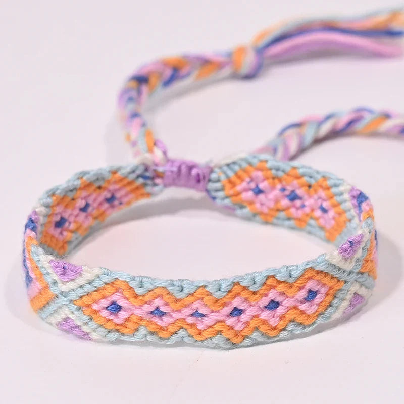 Rope Weave Bohemia Friendship Bracelet | Handmade Summer Beach Style Jewelry