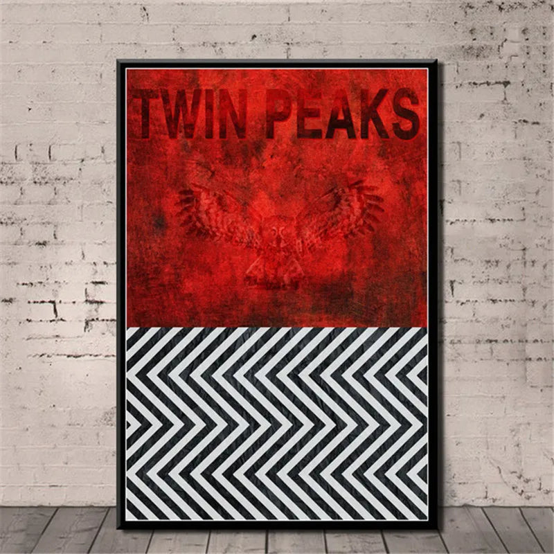 Série télévisée Twin Peaks Affiches d'anime de films classiques et impressions sur toile Peintures d'art murales pour la décoration intérieure du salon
