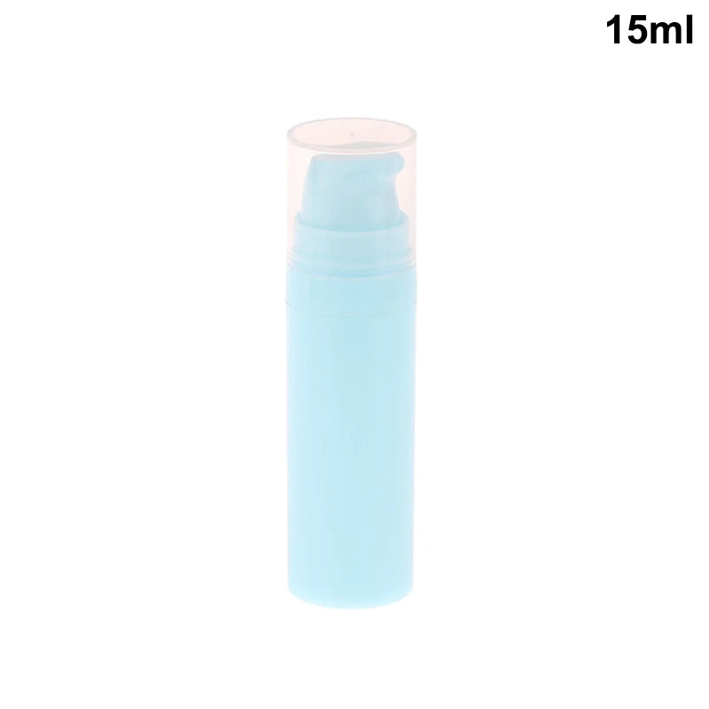 Refillable Airless Pump Bottles for Travel | Vacuum Lotion Containers 5ml 10ml 15ml