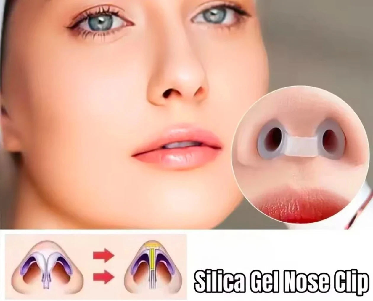 Super Soft Anti-Snoring Device | Nose Hanging Clip for Quiet Sleep