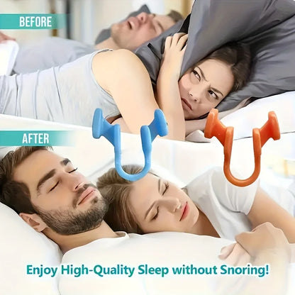 Anti-Snoring Nose Clip Device | 3-Color Sleep Aid Solution