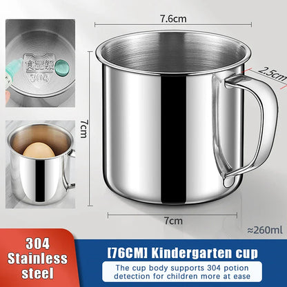 Stainless Steel Coffee Mug with Handle | Unbreakable Travel Cup