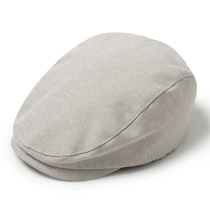 Baby Cotton Beret | Adjustable Solid Hat for Baby Boys