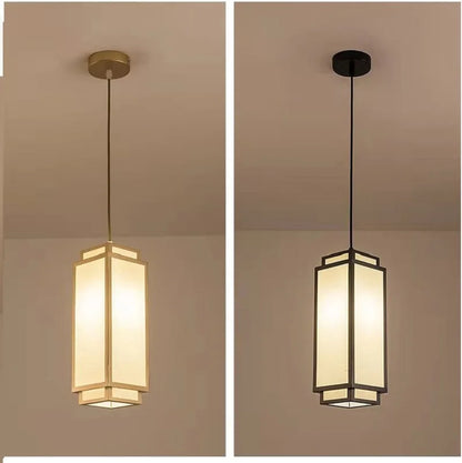 Nouveaux pendentifs chinois pour salon, salle à manger, allée, entrée, luminaires en tissu pour plafonnier moderne