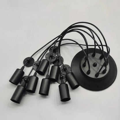 Spider Chandelier 8 Head E27 Pendant Light Vintage Industrial Ceiling Lamp