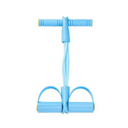 Six-Tube Pedal Tension Rope | Multi-Functional Indoor Fitness Equipment