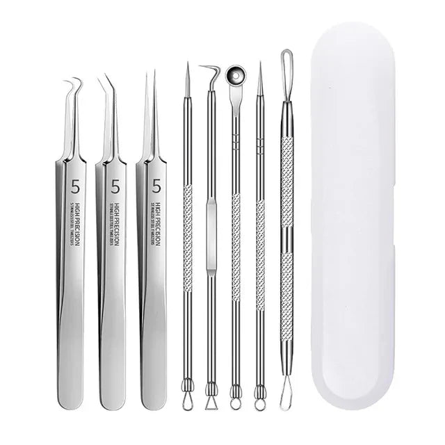 Ultra-Fine Blackhead Remover Tweezers | Precision Acne Extraction Tool