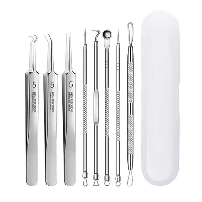 Ultra-Fine Blackhead Remover Tweezers | Precision Acne Extraction Tool