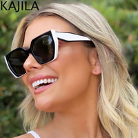 Cat Eye UV400 Square Punk Sunglasses