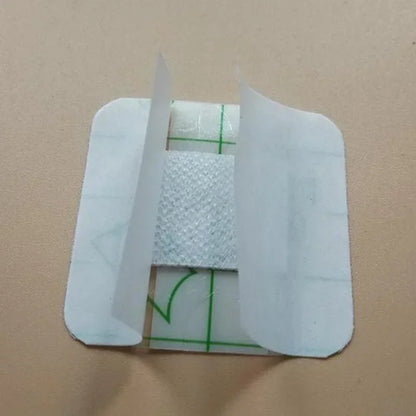 50pcs/100pcs Waterproof Adhesive Square Bandages | First Aid Wound Care Stickers
