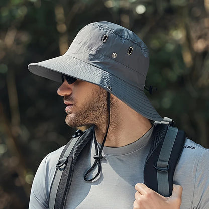 Solid Sun Protection Hat | Lightweight Outdoor Fisherman Cap