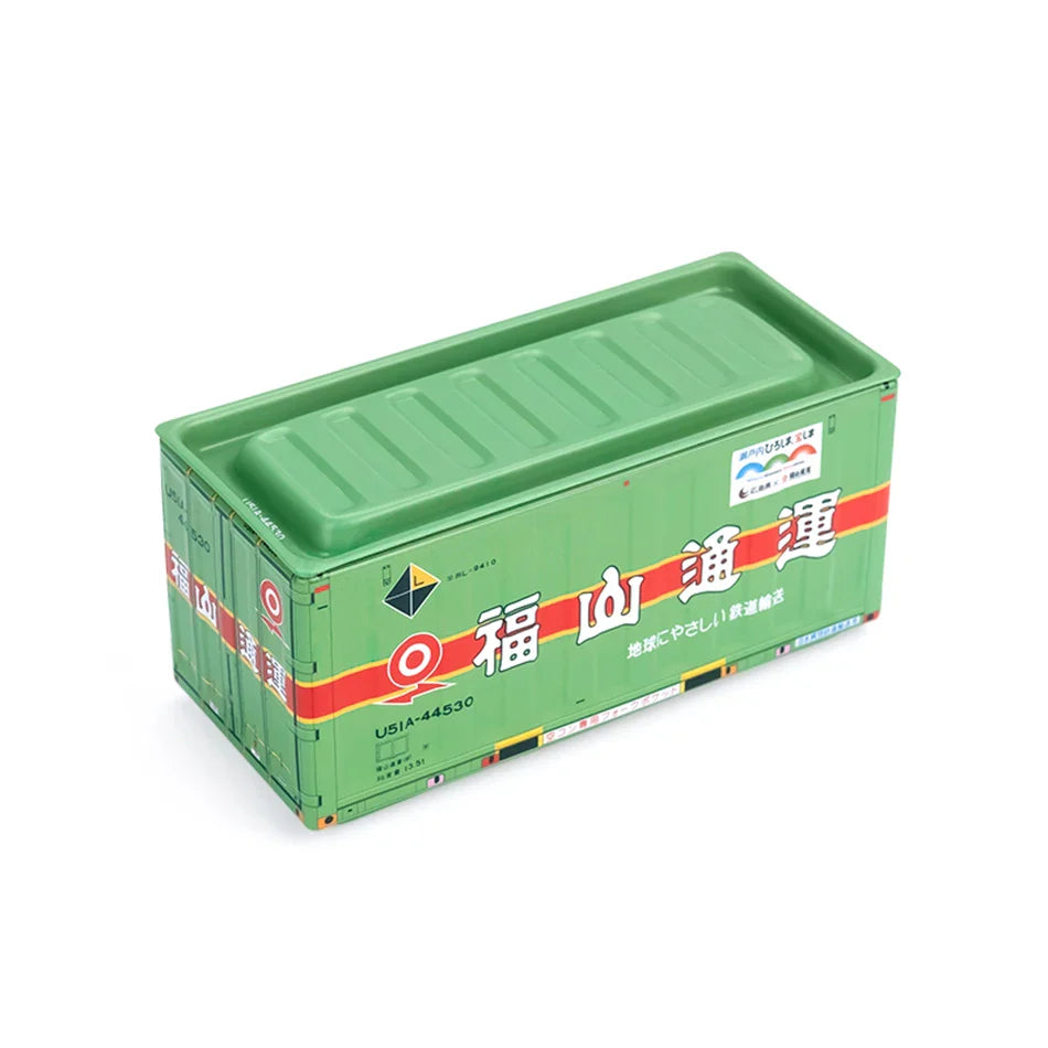 Mini caja de almacenamiento de hierro, mini caja de hierro de escritorio, modelo de mini contenedor, decoración creativa, coleccionar artículos pequeños, regalos de Navidad