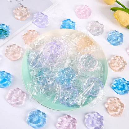 Kawaii Cat Paws Sticky Squeeze Toys | Soft, Realistic, Quick Rebound Jelly Stress Relief