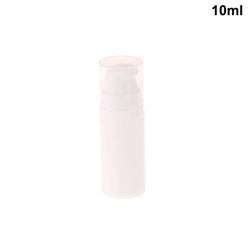 Refillable Airless Pump Bottles for Travel | Vacuum Lotion Containers 5ml 10ml 15ml