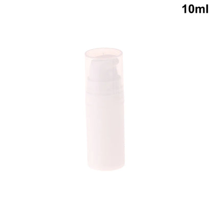Refillable Airless Pump Bottles for Travel | Vacuum Lotion Containers 5ml 10ml 15ml