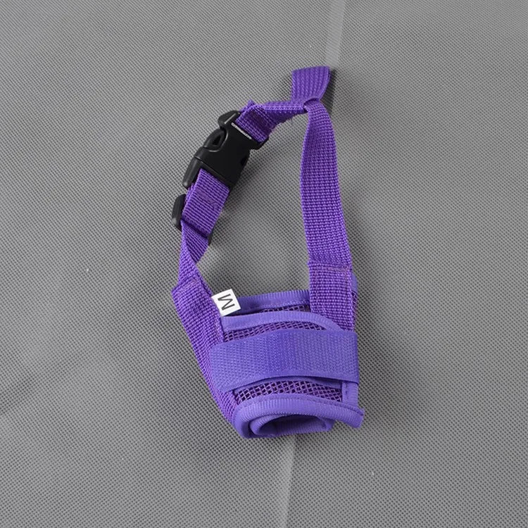 Adjustable Mesh Dog Muzzle for Small and Large Dogs | Breathable Anti Barking Pet Muzzle with Nylon Straps