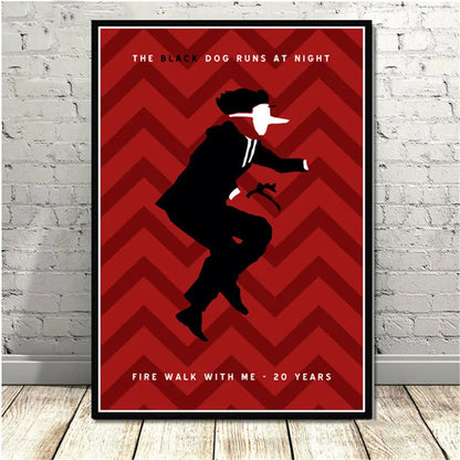 Série télévisée Twin Peaks Affiches d'anime de films classiques et impressions sur toile Peintures d'art murales pour la décoration intérieure du salon